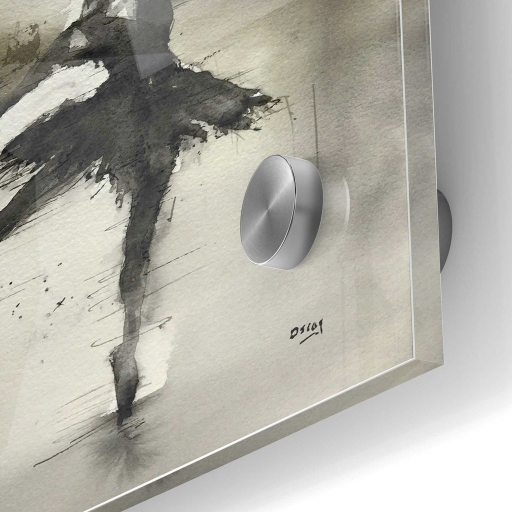 Epic Art 'Without A Danseur' by Oscar Alvarez Pardo, Acrylic Glass Wall Art,24x36
