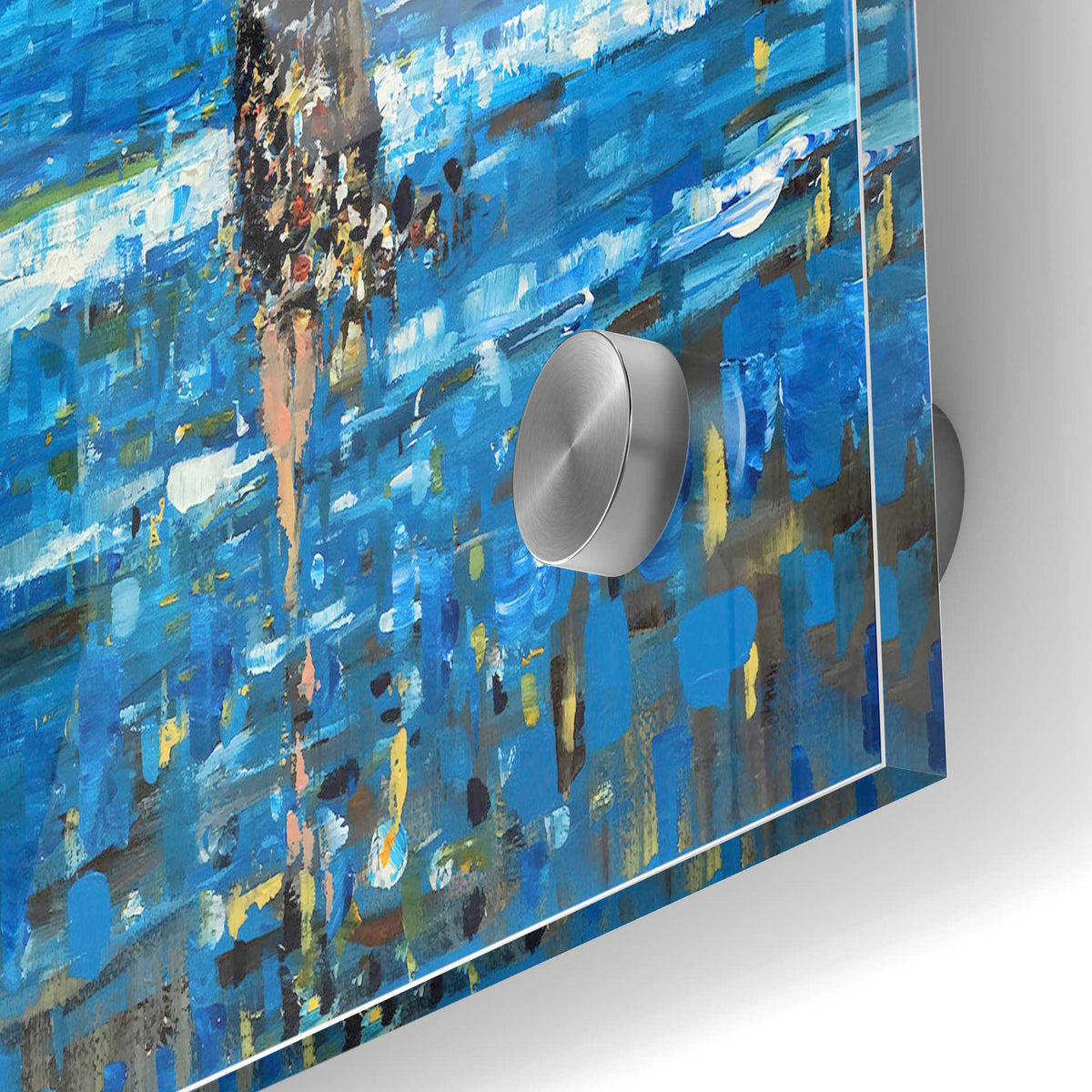 Epic Art 'The Sea' by Oscar Alvarez Pardo, Acrylic Glass Wall Art,24x36