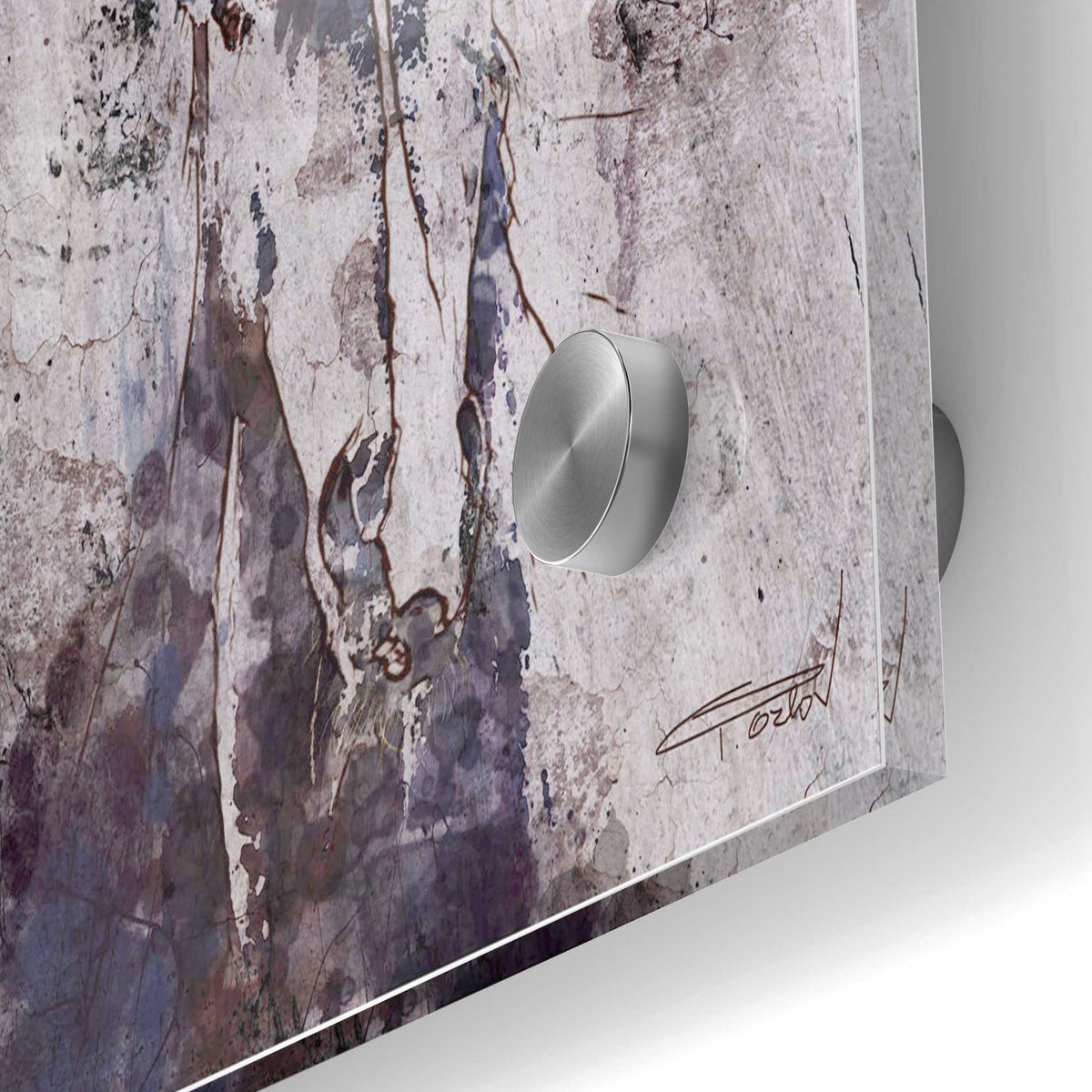 Epic Art 'Mustang Horse 22' by Irena Orlov, Acrylic Glass Wall Art,24x36