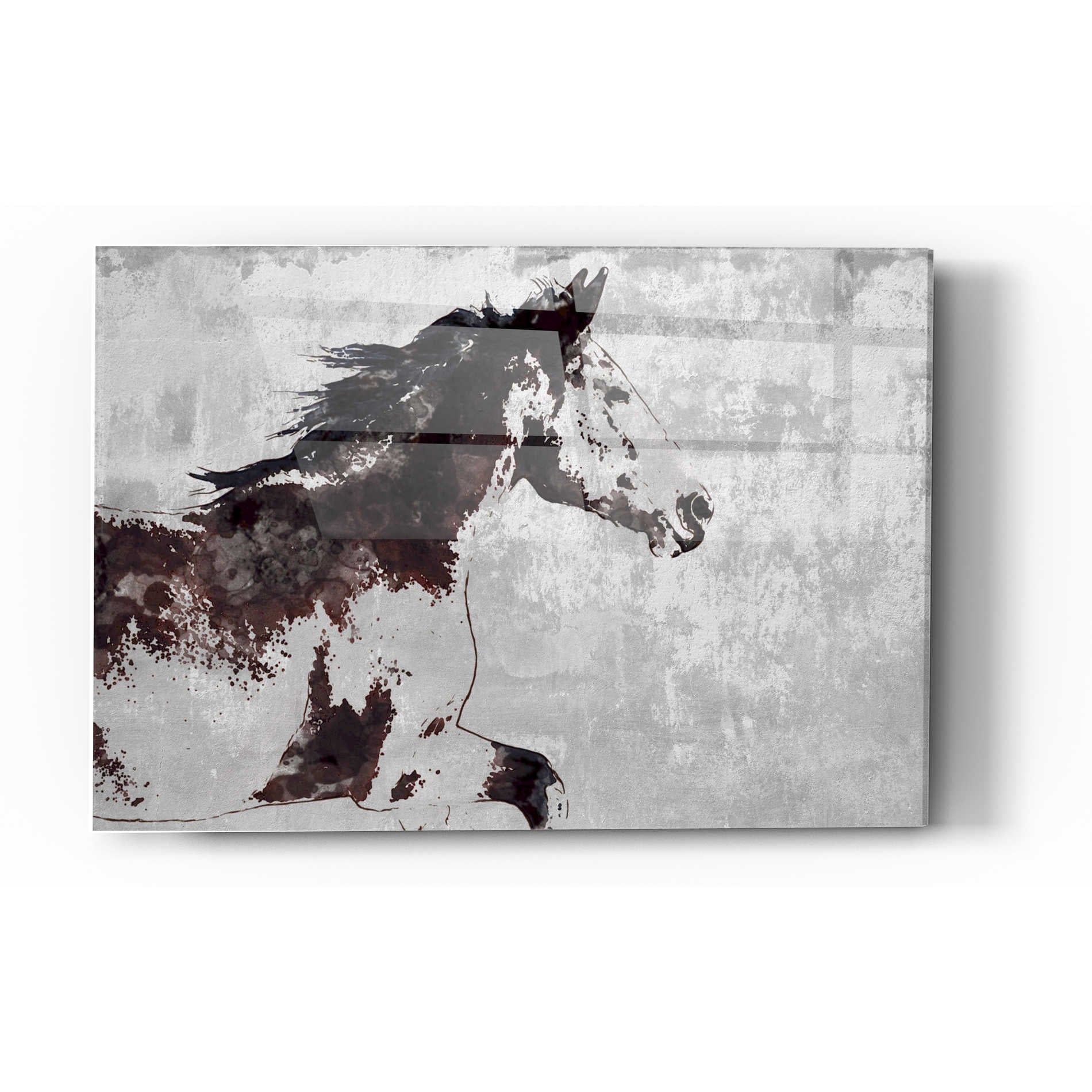 Epic Art 'Horse Race' by Irena Orlov, Acrylic Glass Wall Art,24x36