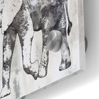 Epic Art 'Rustic Grey Elephant 2' by Irena Orlov, Acrylic Glass Wall Art,24x36