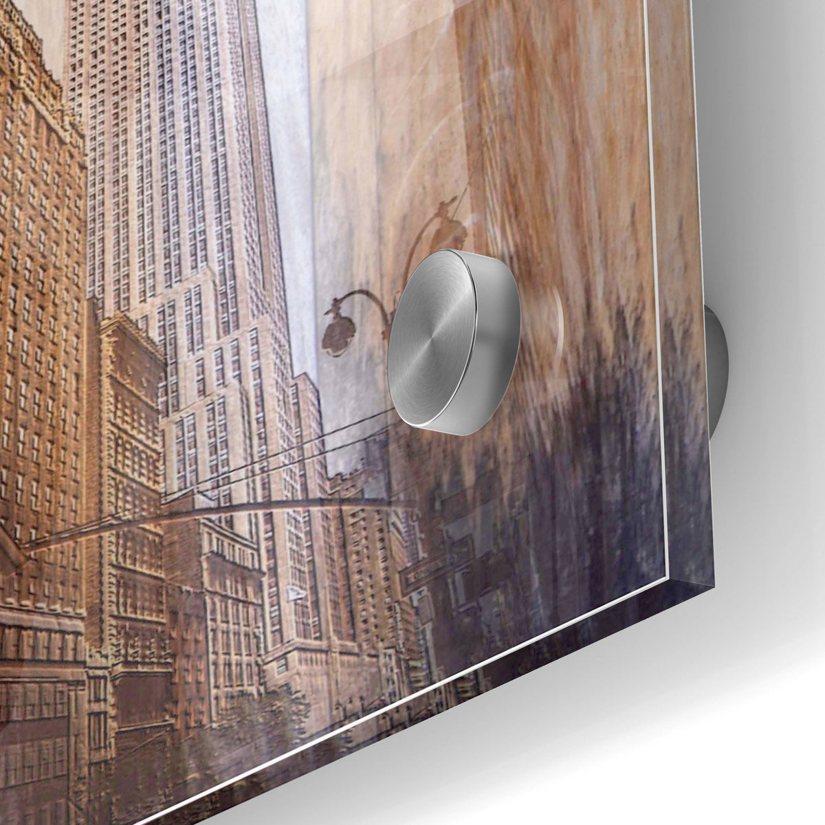 Epic Art 'Rustic ESB' by Karen Smith, Acrylic Glass Wall Art,24x36