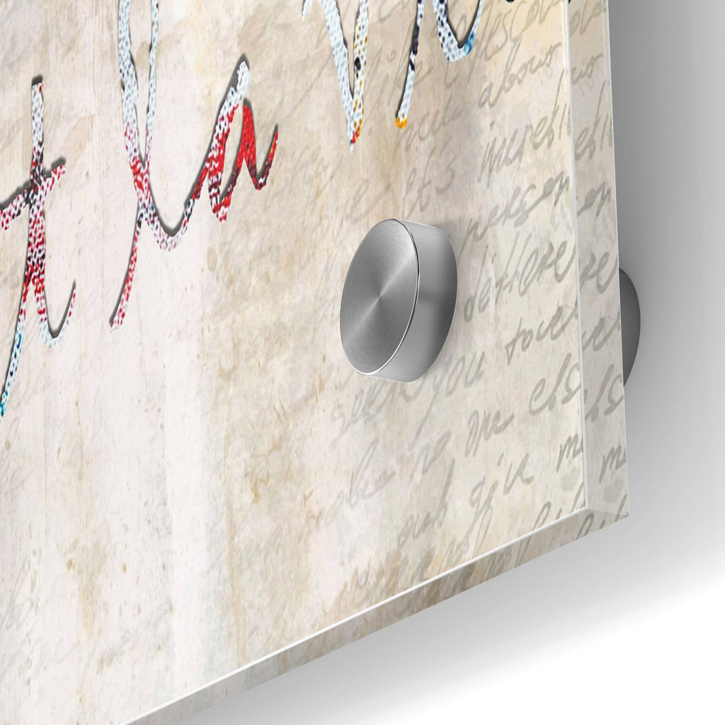Epic Art 'C'est La Vie' by Karen Smith, Acrylic Glass Wall Art,24x36