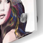 Epic Art 'Girl in Colour' by Karen Smith, Acrylic Glass Wall Art,24x36