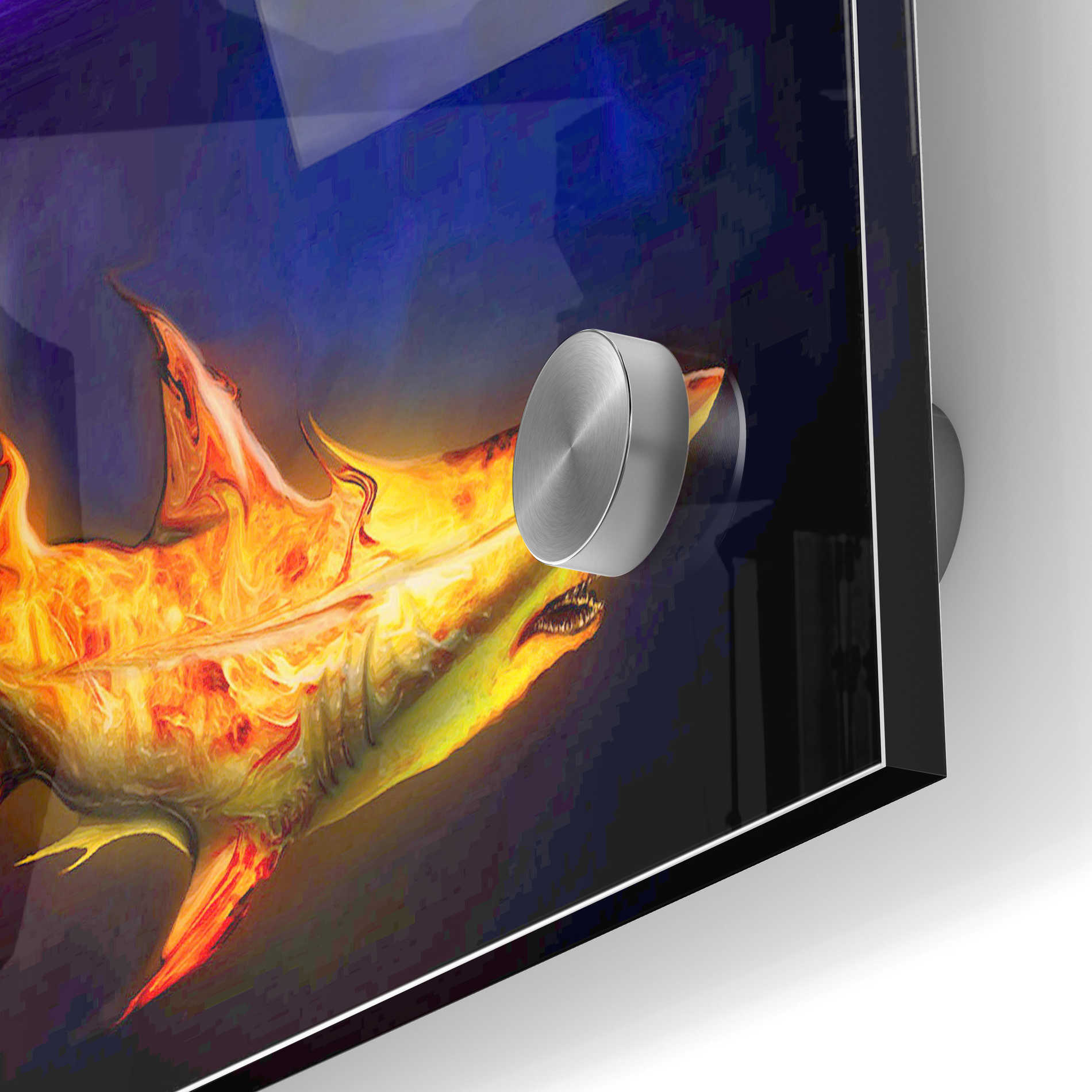 Epic Art 'Mako Shark' by Michael Stewart, Acrylic Glass Wall Art,24x36