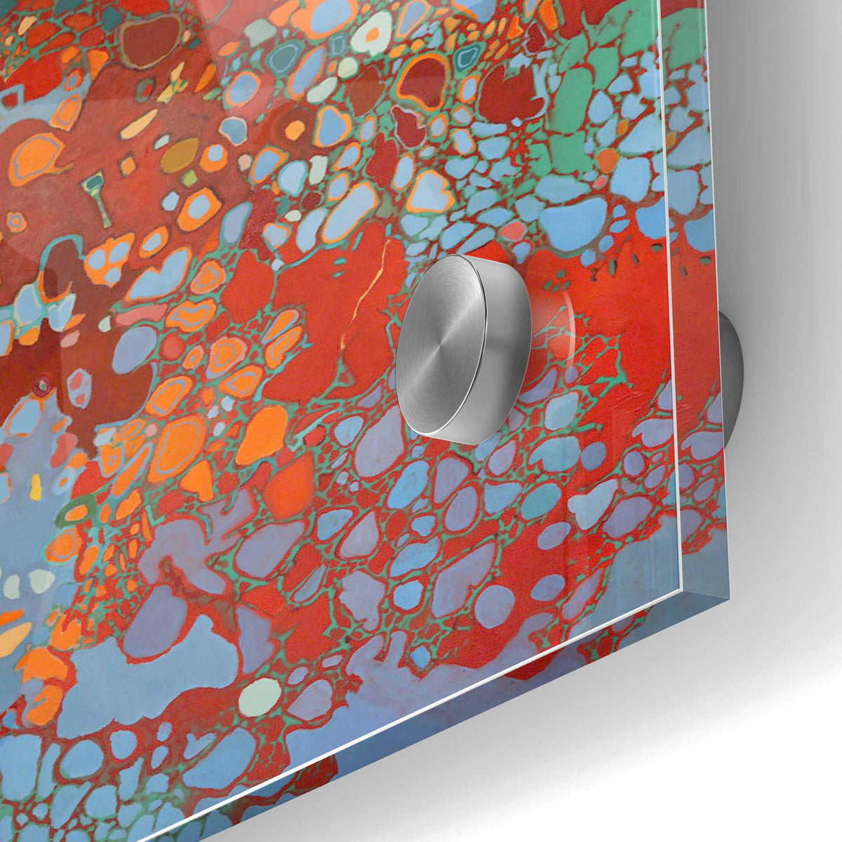 Epic Art 'Cellular Jazz' by Judith D'Agostino, Acrylic Glass Wall Art,24'x36