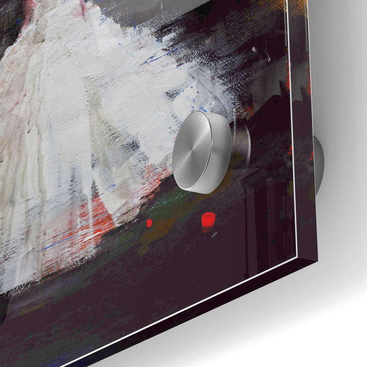 Epic Art 'Little Flower' by Oscar Alvarez Pardo, Acrylic Glass Wall Art,24'x36