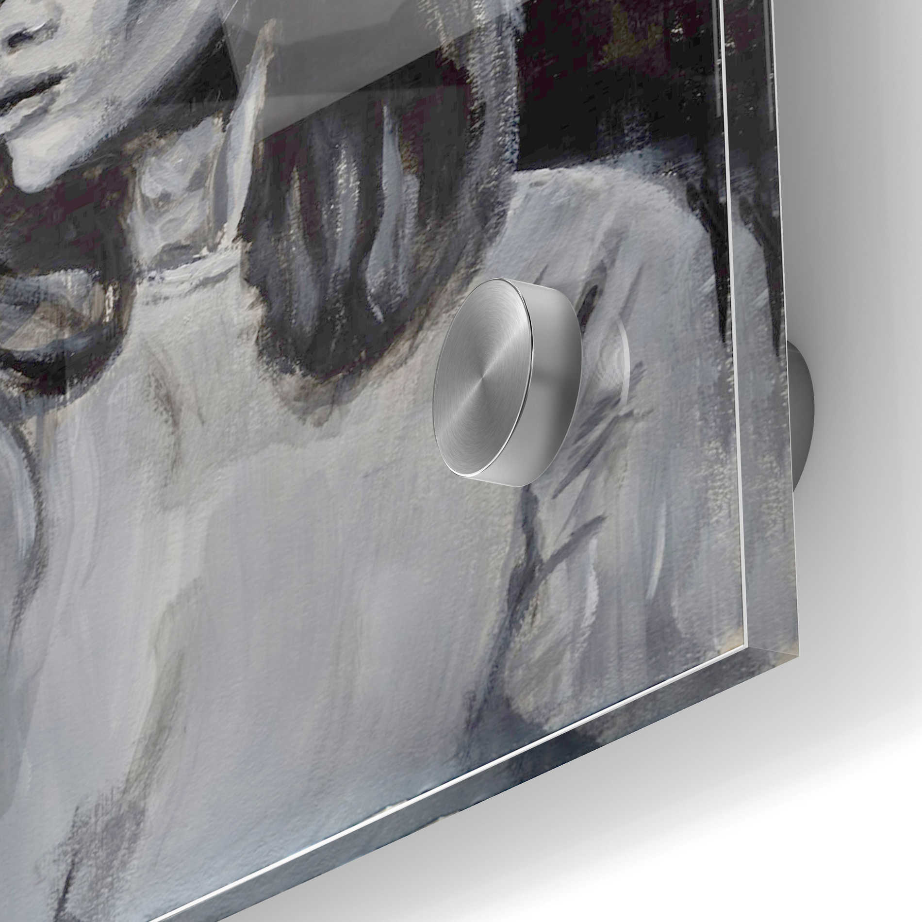 Epic Art 'Side' by Oscar Alvarez Pardo, Acrylic Glass Wall Art,24'x36