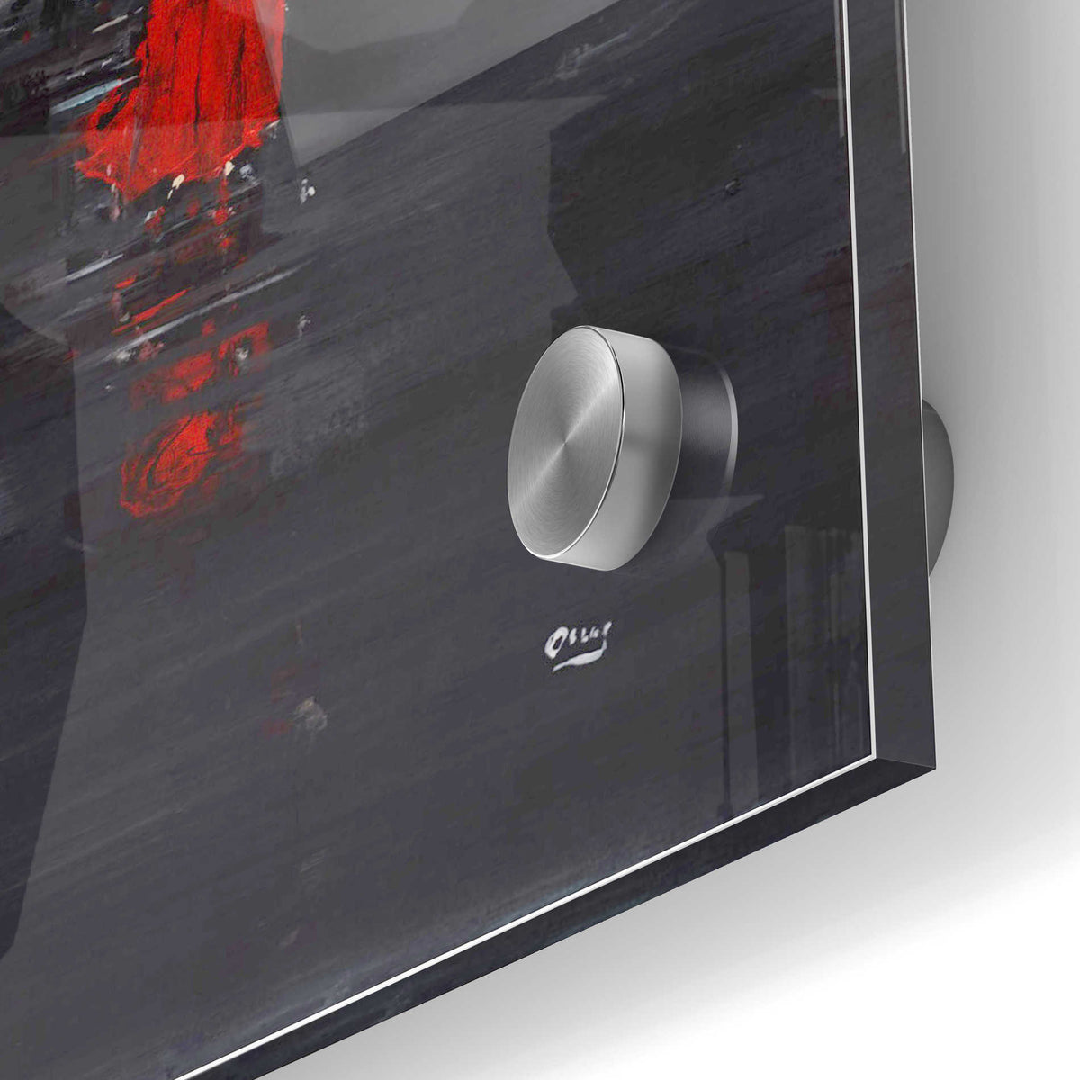Epic Art 'Noir' by Oscar Alvarez Pardo, Acrylic Glass Wall Art,24'x36