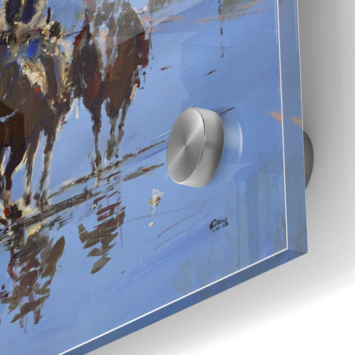 Epic Art 'Moonlight' by Oscar Alvarez Pardo, Acrylic Glass Wall Art,24'x36