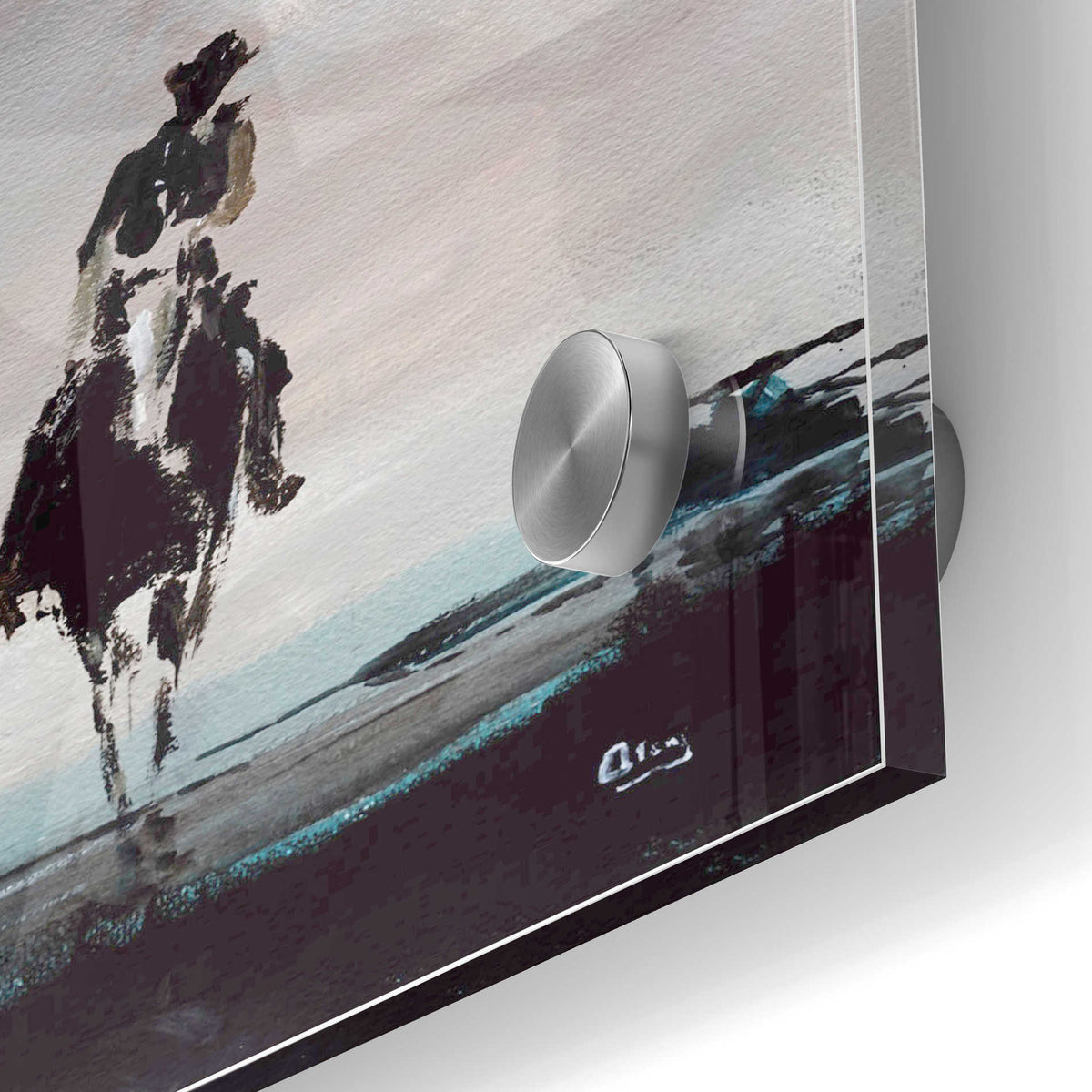 Epic Art 'Hazy' by Oscar Alvarez Pardo, Acrylic Glass Wall Art,24'x36