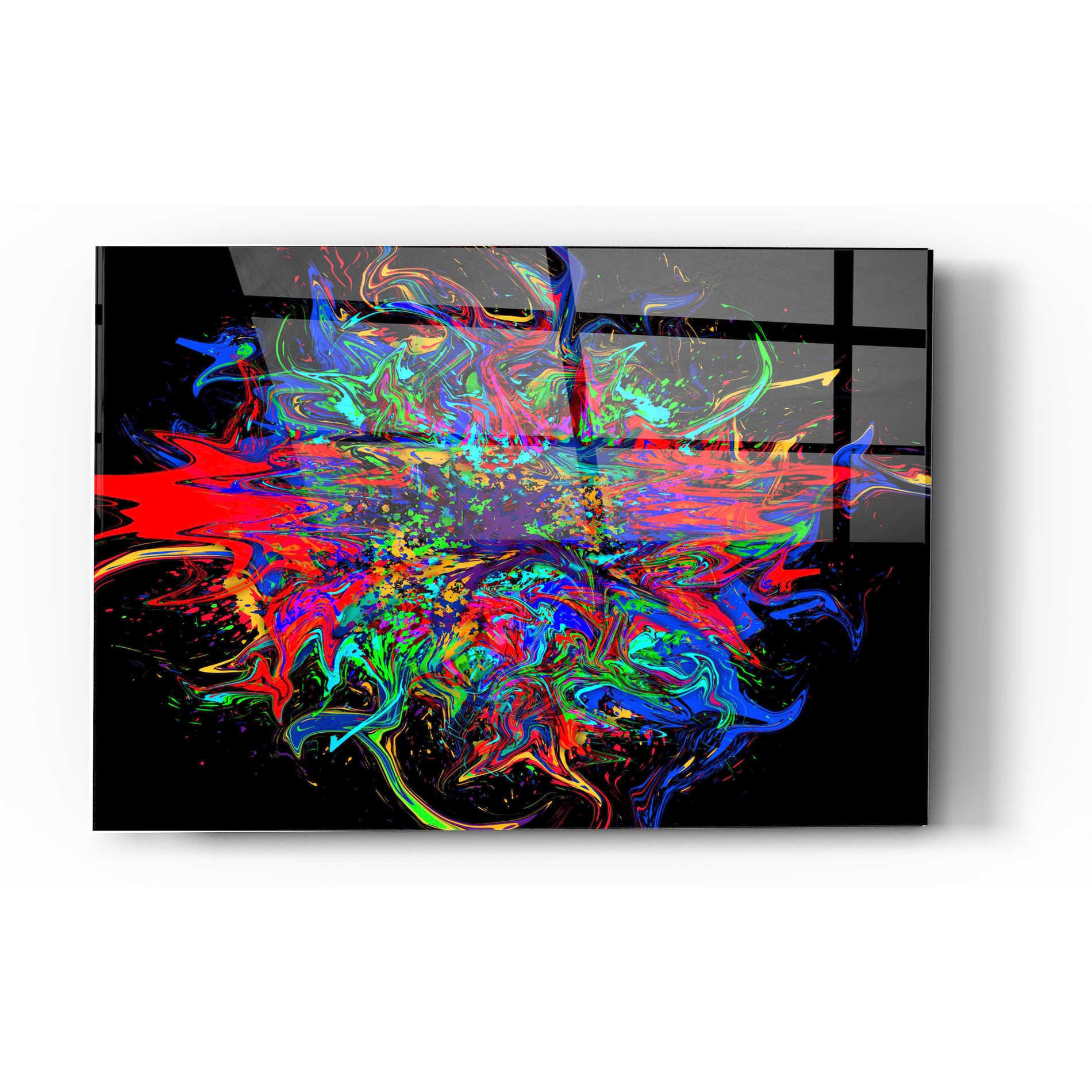 Epic Art 'Big Bang' Acrylic Glass Wall Art,24x36
