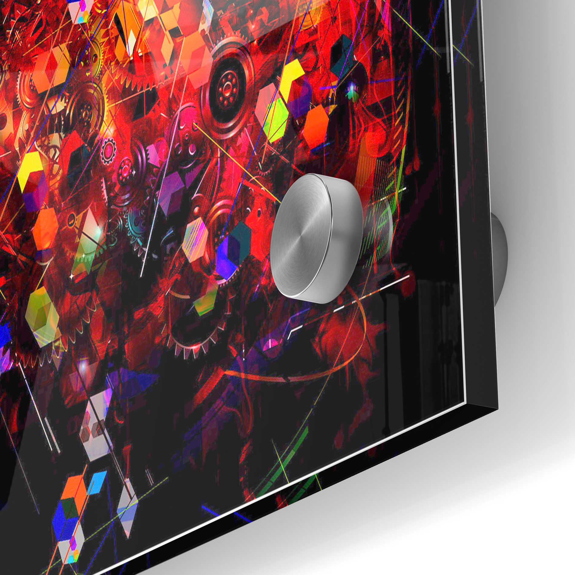 Epic Art 'The Machine' Acrylic Glass Wall Art,24x36