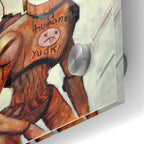 Epic Art 'Humans Yuck!' by Craig Snodgrass, Acrylic Glass Wall Art,24x36