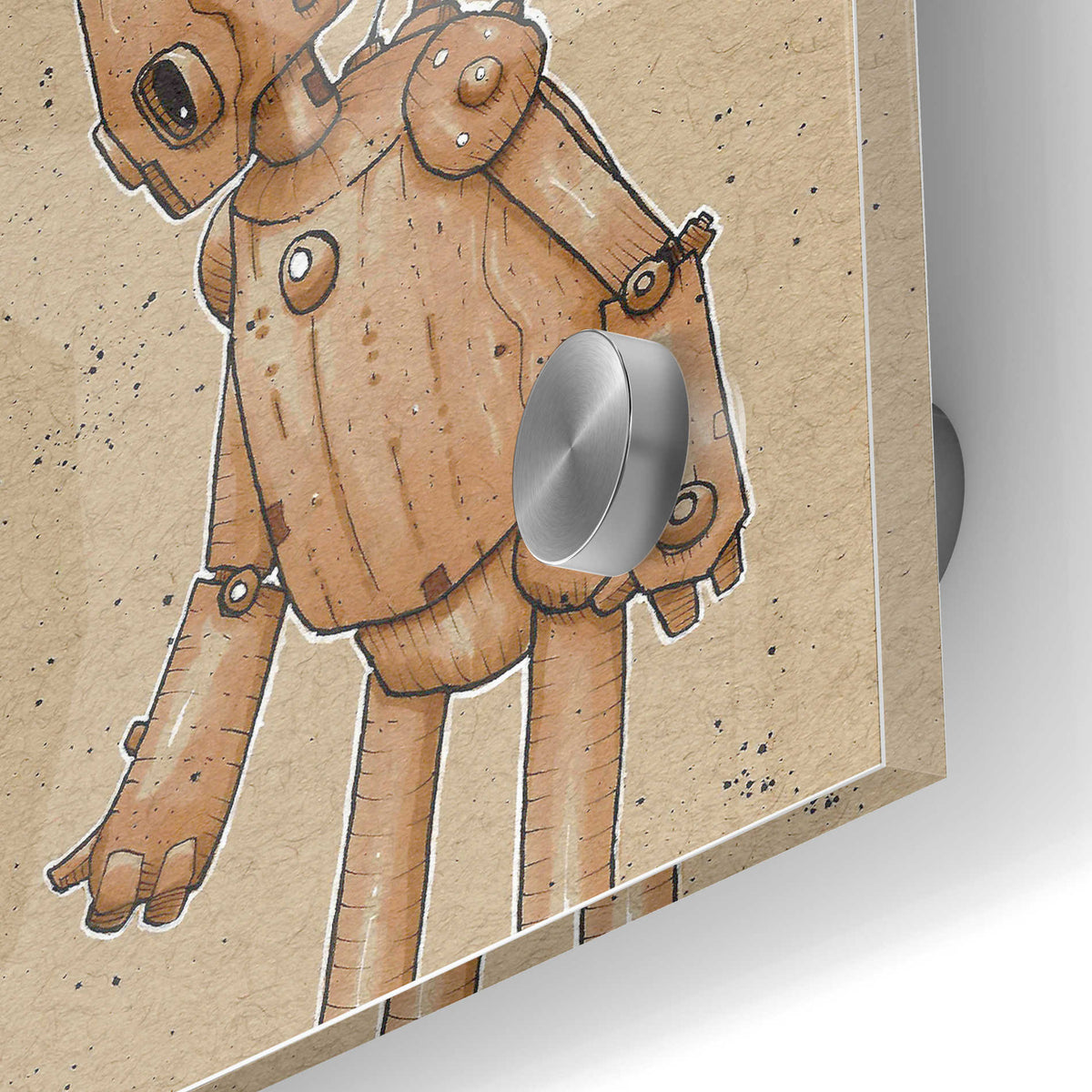 Epic Art 'Ink Bot Tree' by Craig Snodgrass, Acrylic Glass Wall Art,24x36