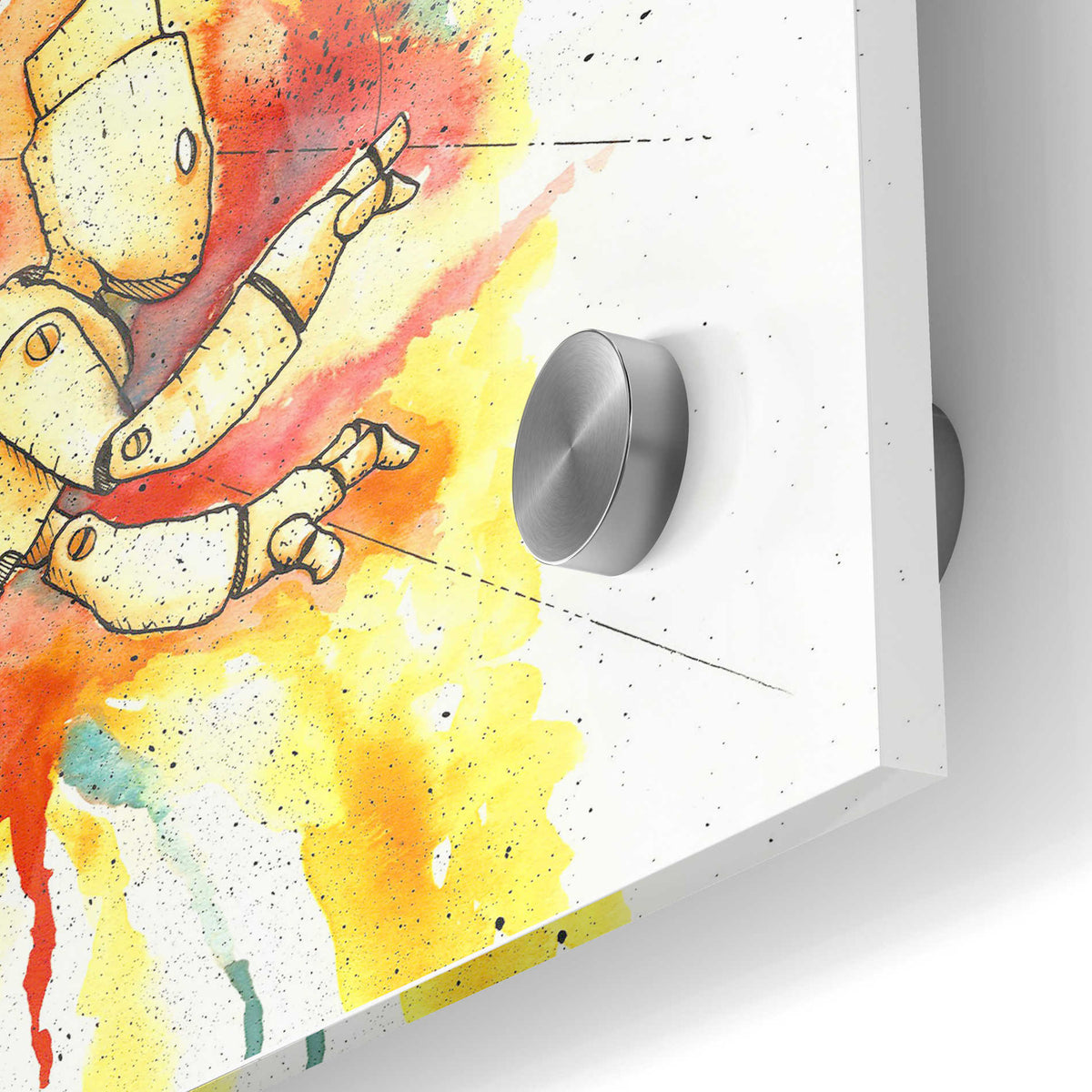 Epic Art 'Nimbus Bot' by Craig Snodgrass, Acrylic Glass Wall Art,24x36