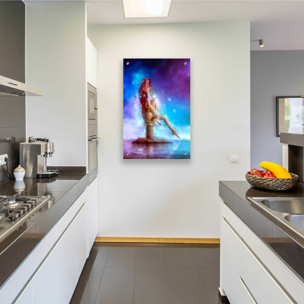 Epic Art 'Absentminded' by Mario Sanchez Nevado, Acrylic Glass Wall Art,24x36