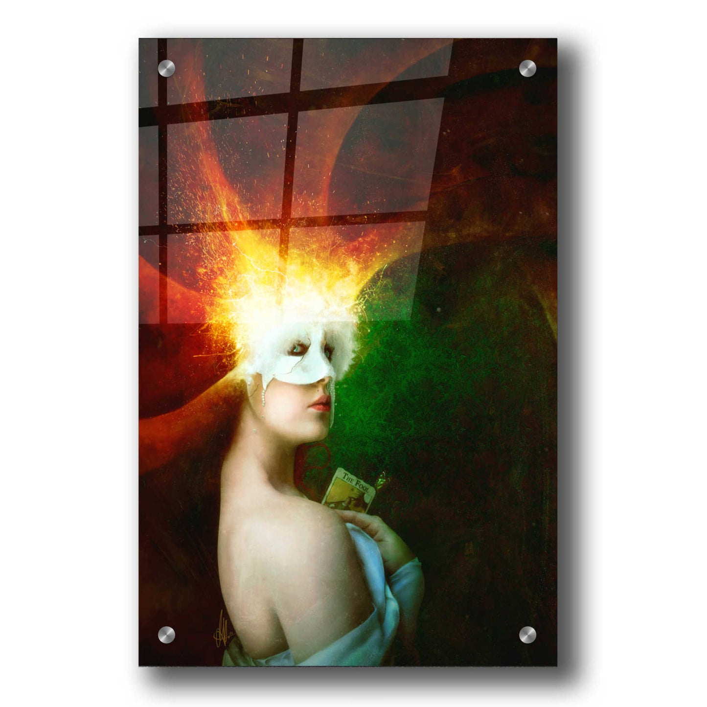 Epic Art 'Eleanor' by Mario Sanchez Nevado, Acrylic Glass Wall Art,24x36