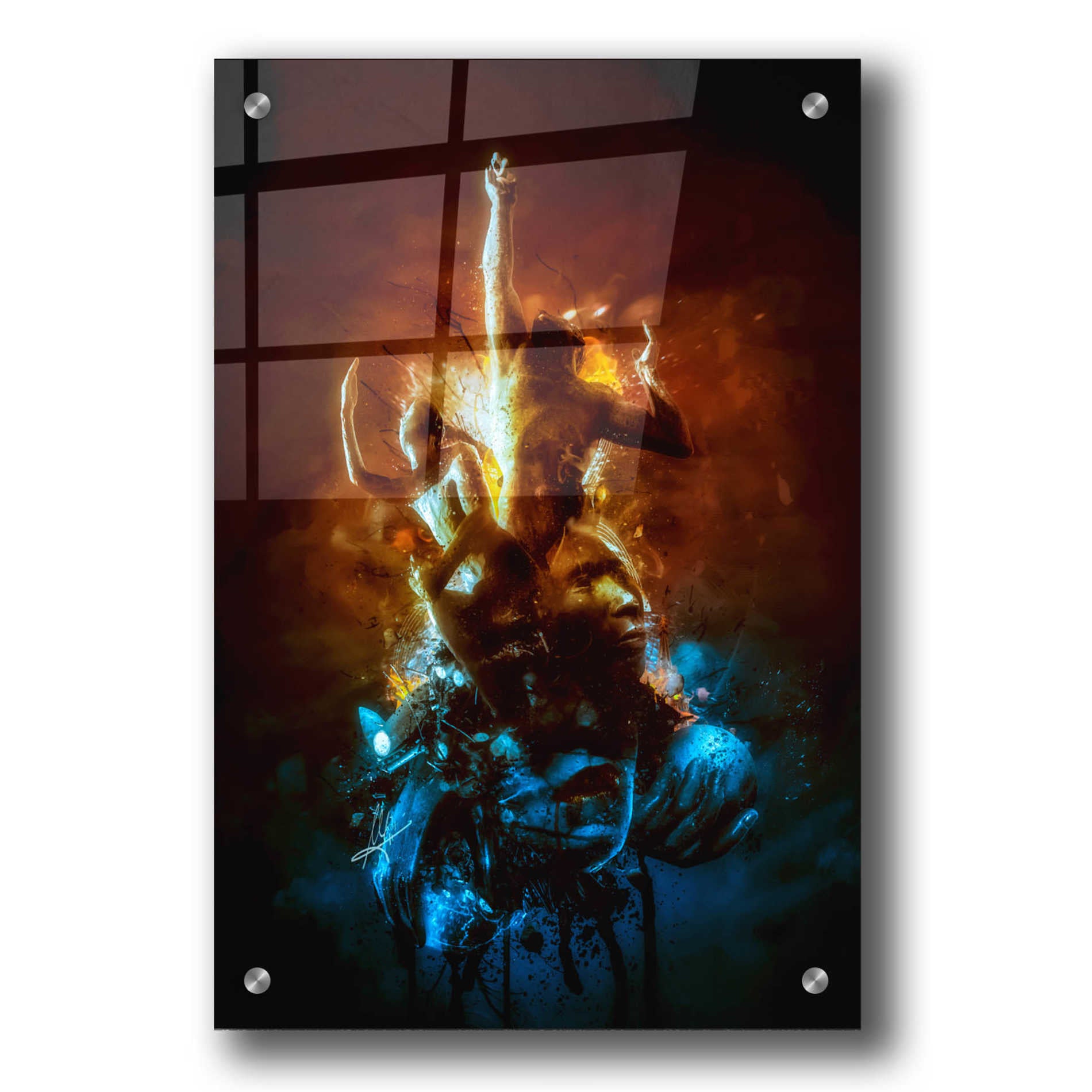 Epic Art 'Hell Are The Others' by Mario Sanchez Nevado, Acrylic Glass Wall Art,24x36