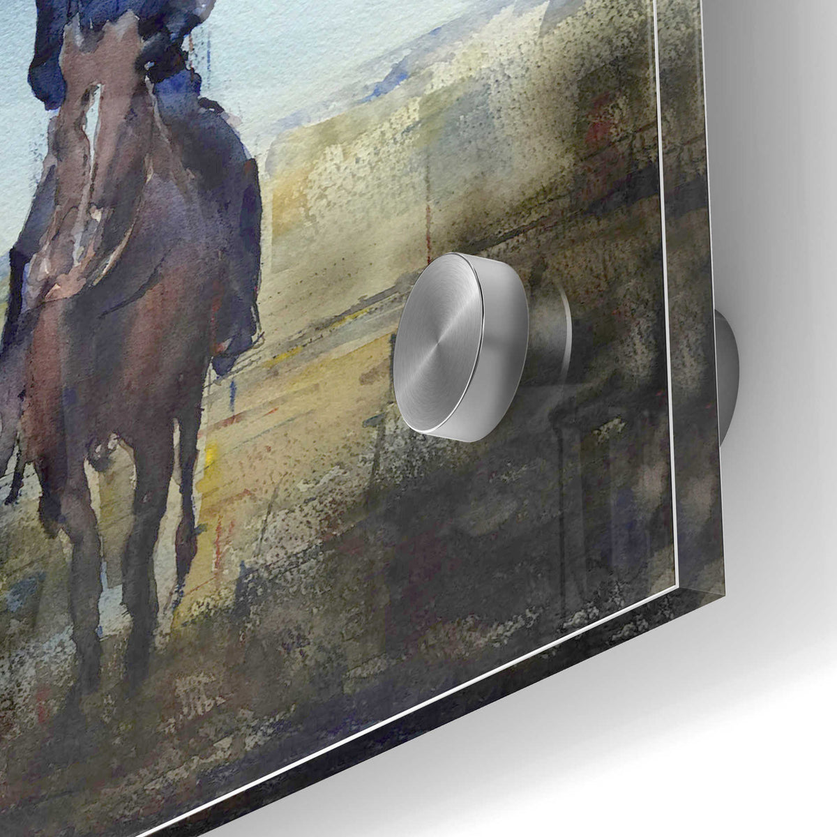 Epic Art 'In The Calm' by Oscar Alvarez Pardo, Acrylic Glass Wall Art,24x36