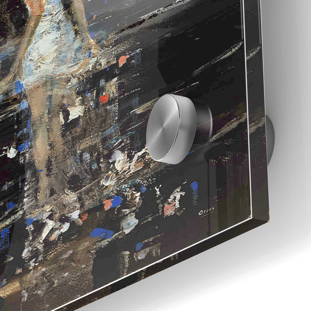 Epic Art 'Raining' by Oscar Alvarez Pardo, Acrylic Glass Wall Art,24x36