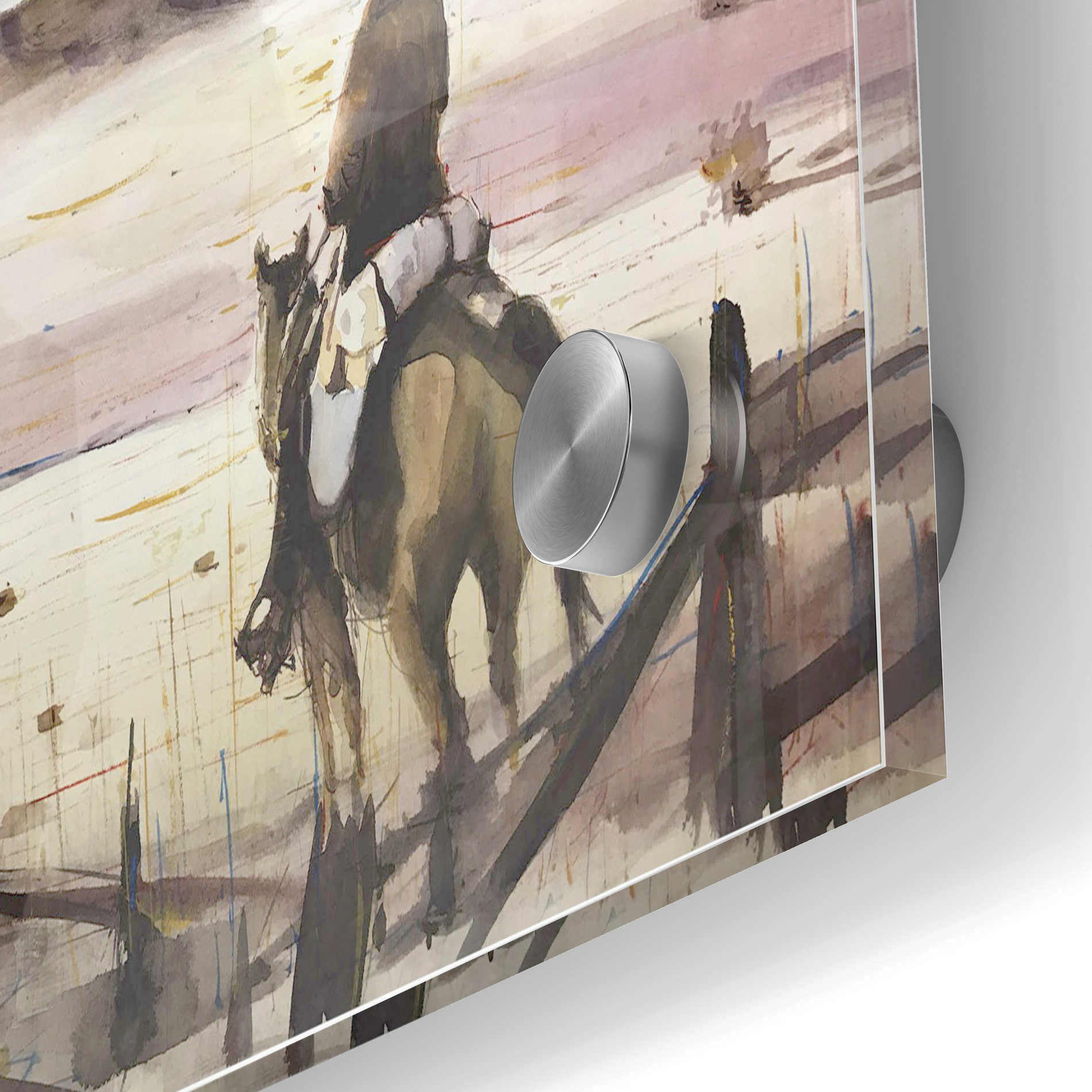 Epic Art 'Into The Dunes' by Oscar Alvarez Pardo, Acrylic Glass Wall Art,24x36