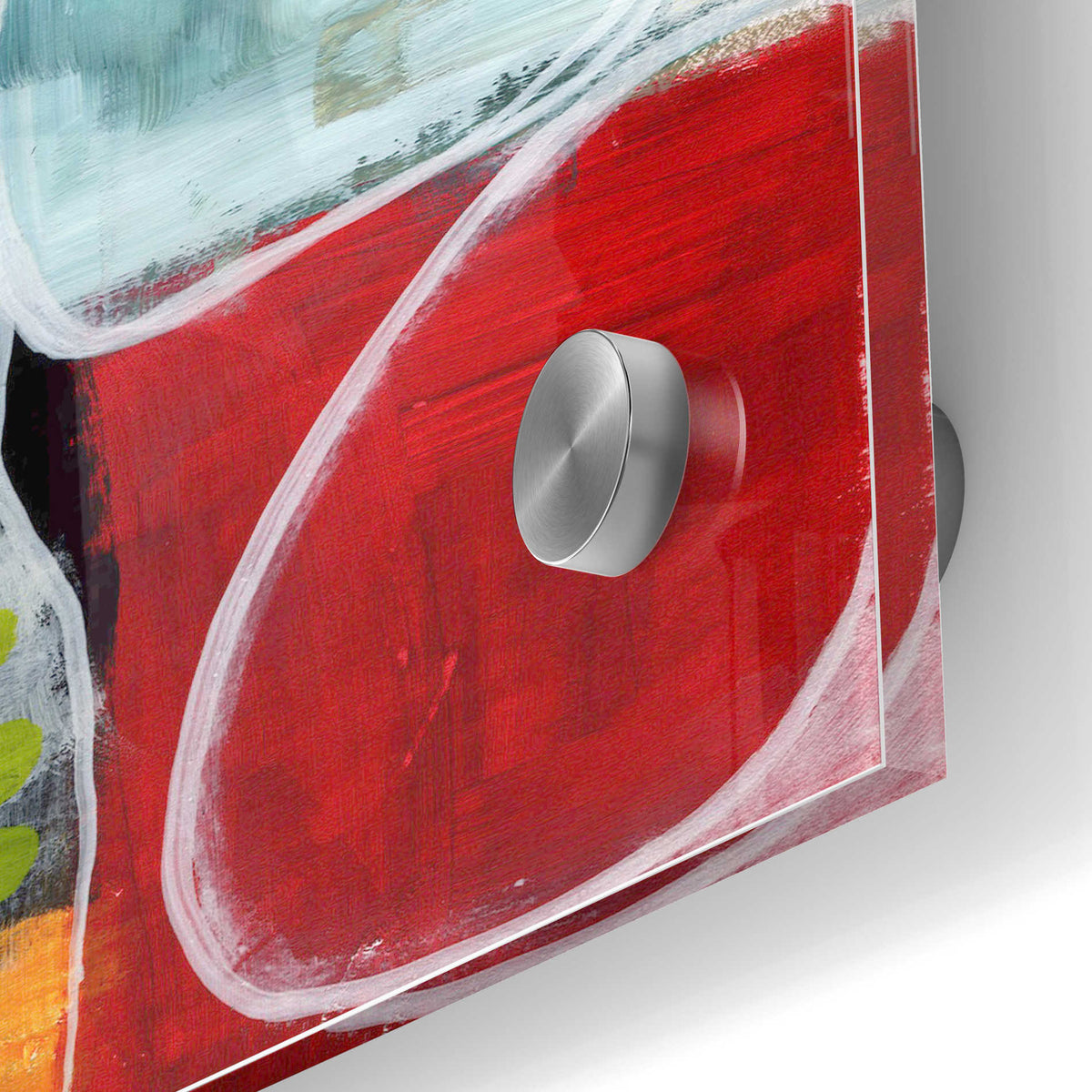 Epic Art 'Intersection 37' by Linda Woods, Acrylic Glass Wall Art,24x36
