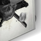Epic Art 'Samurai Skull' by Nicklas Gustafsson, Acrylic Glass Wall Art,24x36