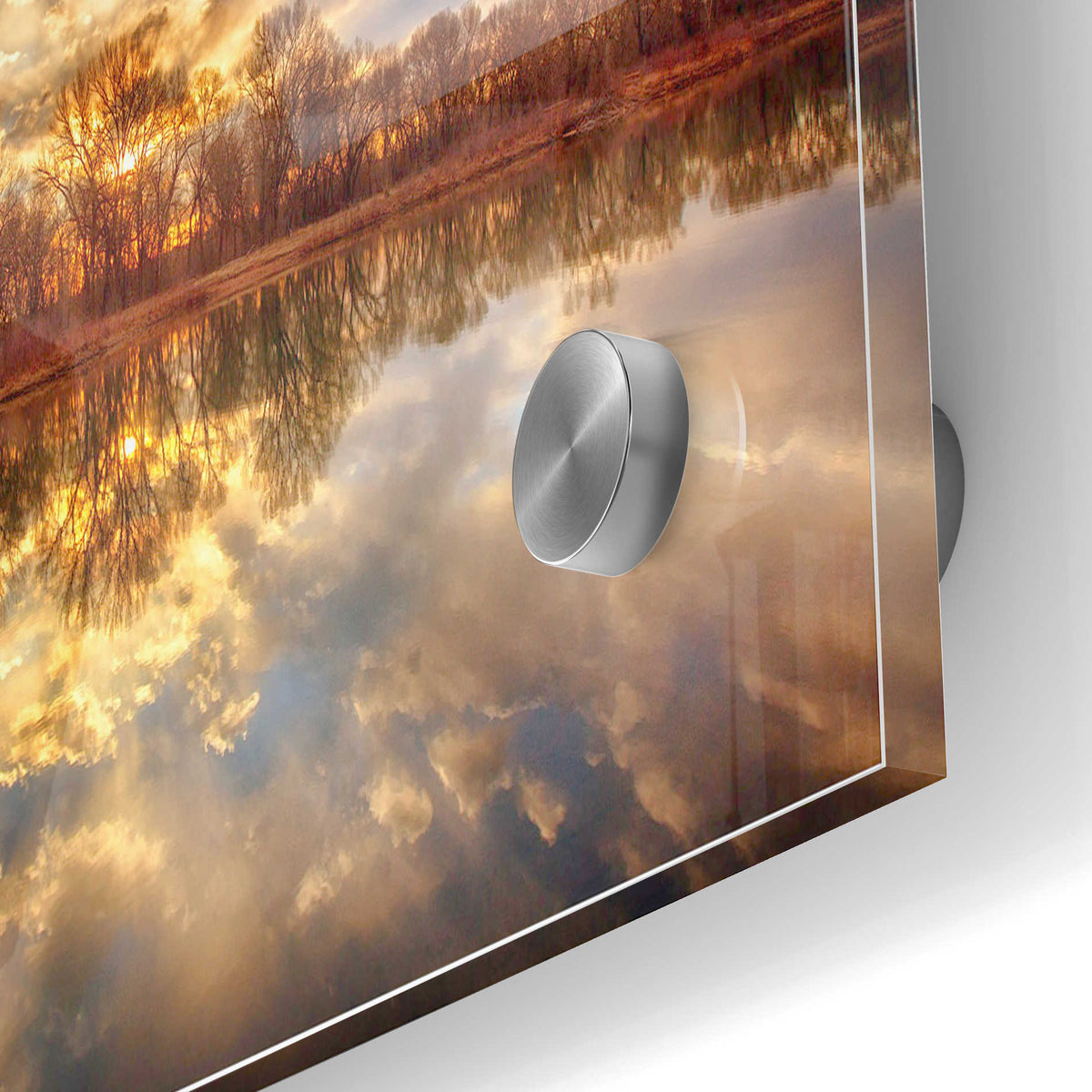 Epic Art "Chatfield Sunrise" by Darren White, Acrylic Glass Wall Art,24x36