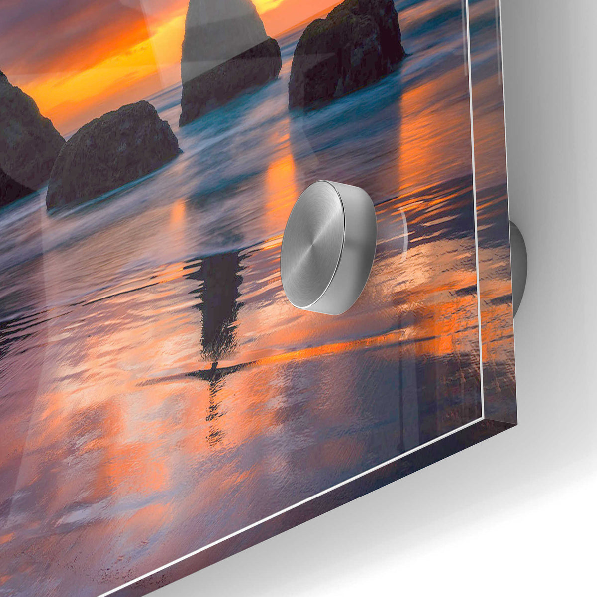 Epic Art "Late Night Cloud Dance" by Darren White, Acrylic Glass Wall Art,24x36