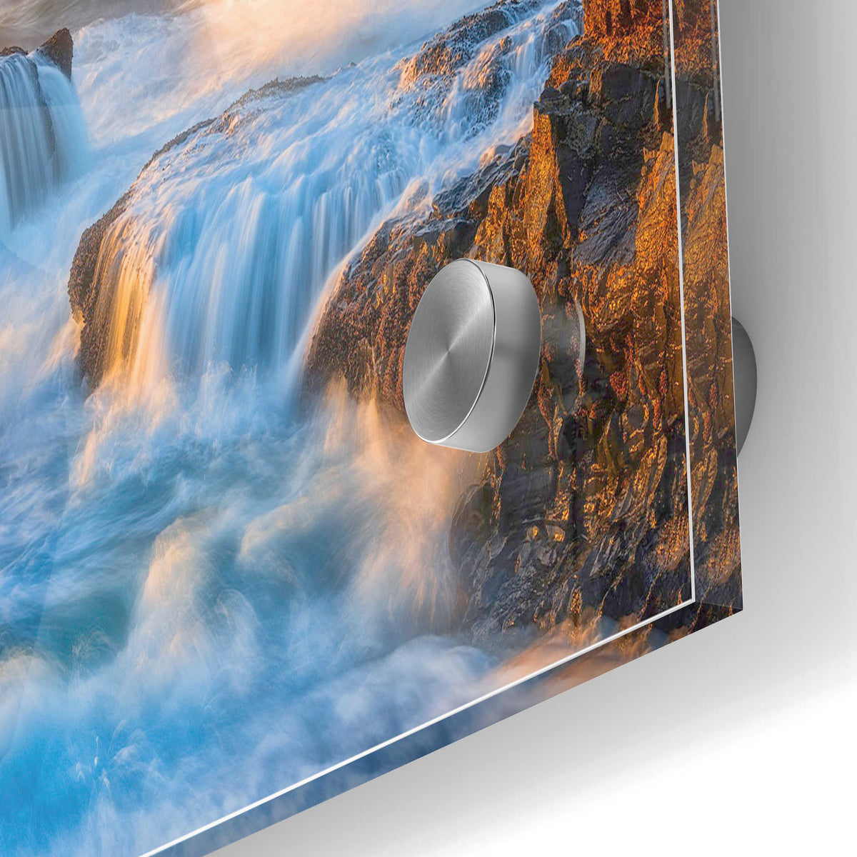 Epic Art "Sunset Fury" by Darren White, Acrylic Glass Wall Art,24x36