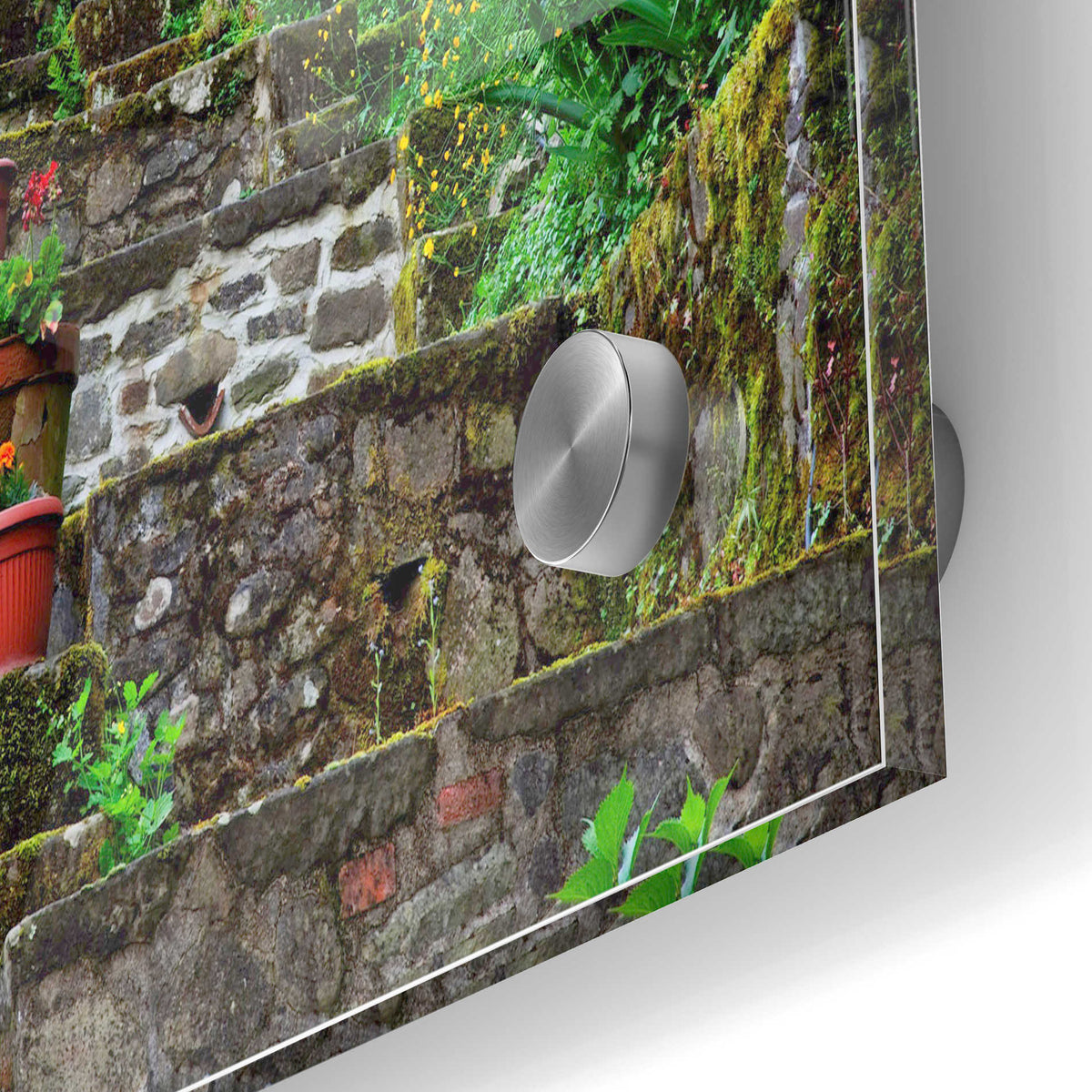 Epic Art 'Stone Steps,' Acrylic Glass Wall Art,24x36