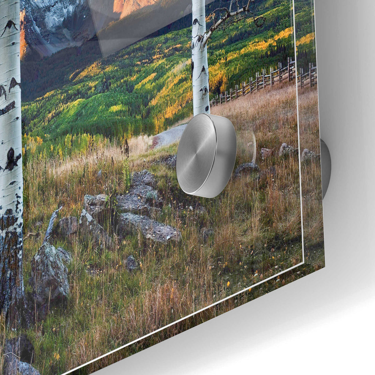 Epic Art 'Wilson Peak,' Acrylic Glass Wall Art,24x36