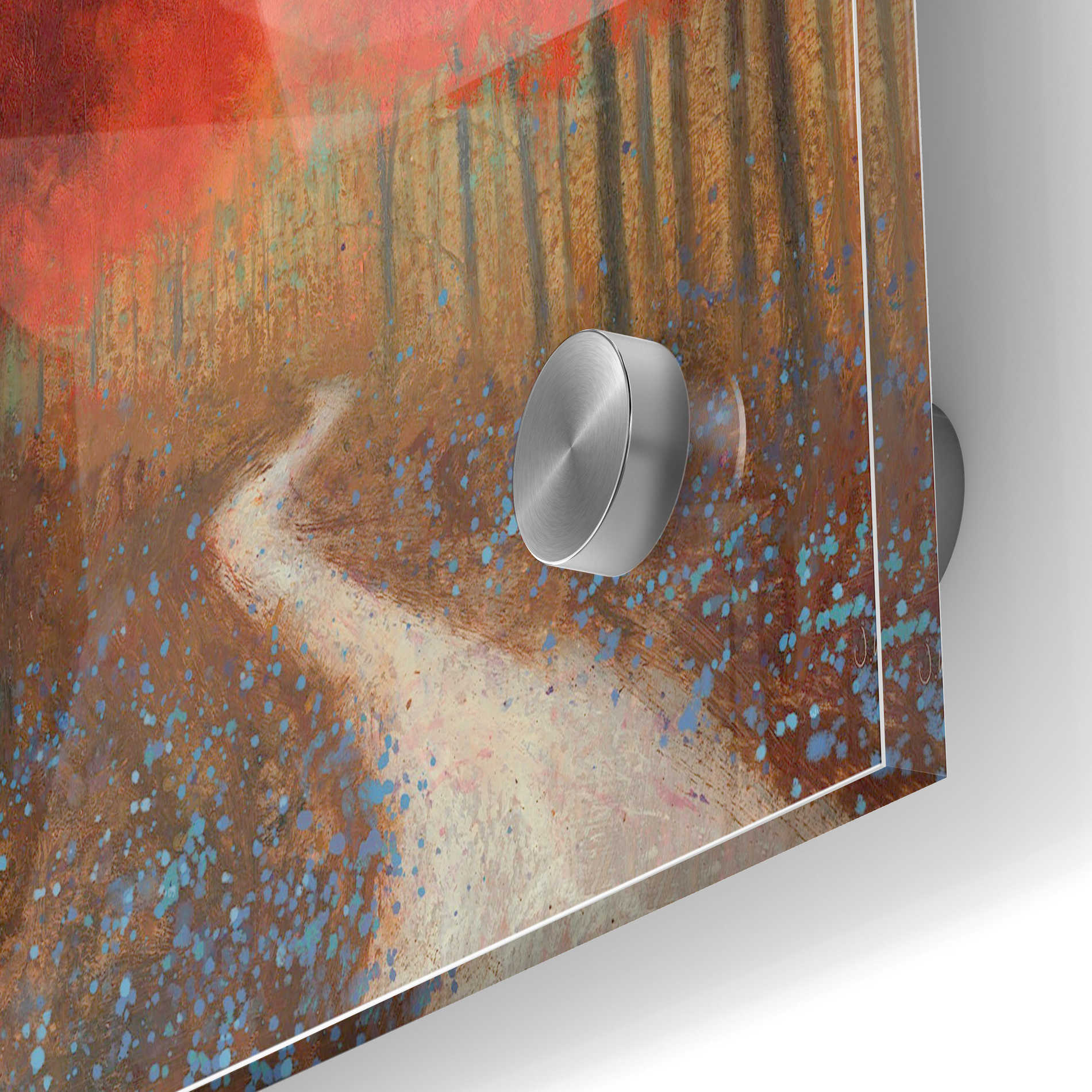 Epic Art 'Forest Pathway' by James Wiens, Acrylic Glass Wall Art,24x36