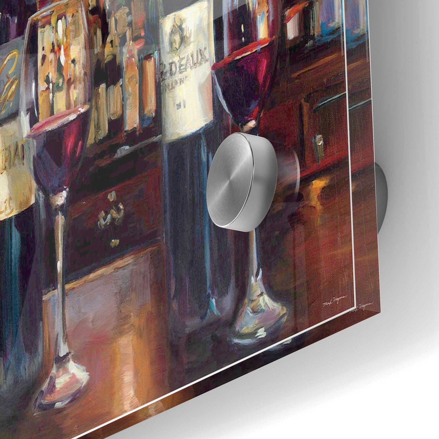 Epic Art 'A Reflection of Wine' by Marilyn Hageman, Acrylic Glass Wall Art,24x36