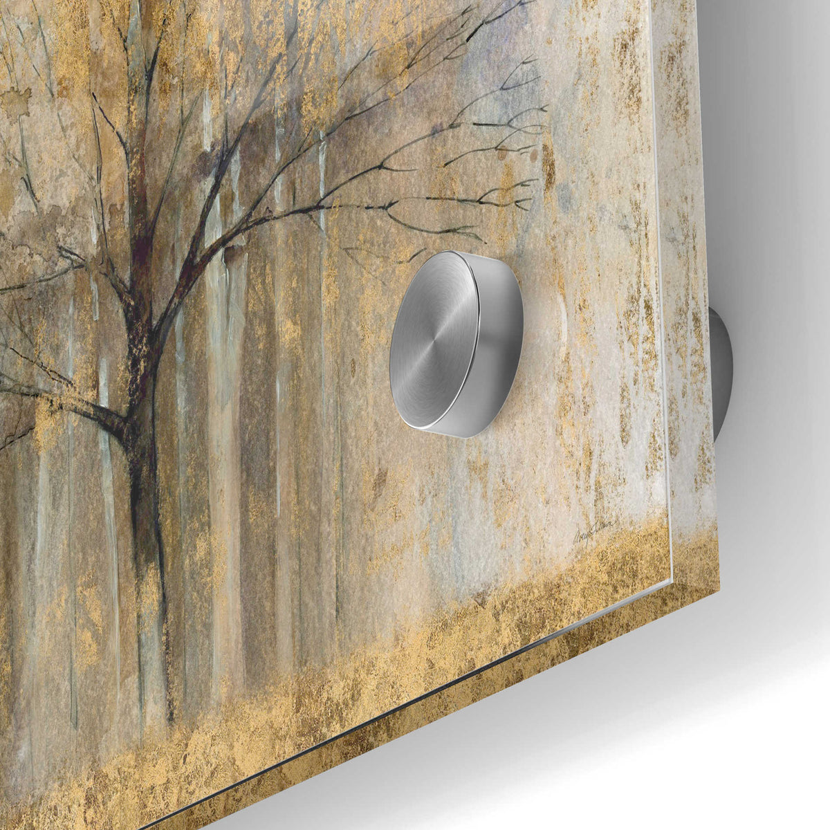 Epic Art 'Open Arms Gold' by Avery Tillmon, Acrylic Glass Wall Art,24x36