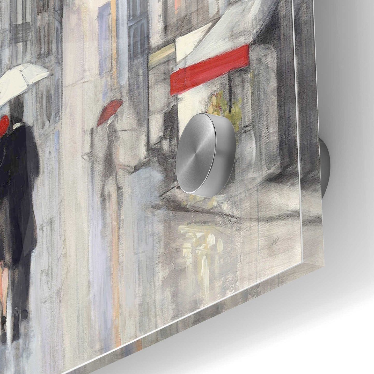 Epic Art 'Spring Rain New York' by Julia Purinton, Acrylic Glass Wall Art,24x36