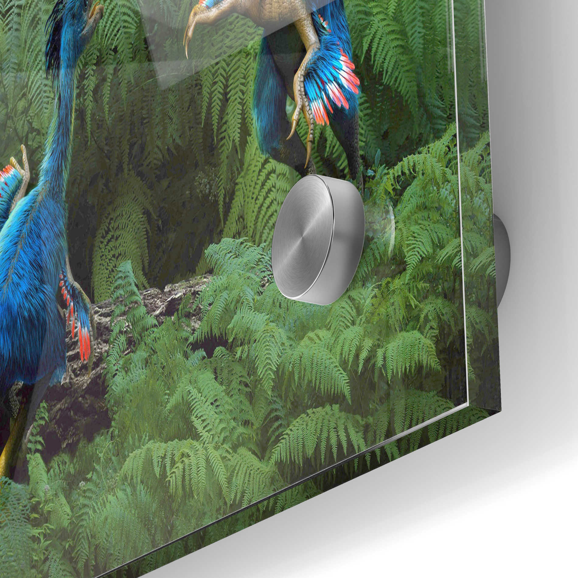 Epic Art 'Caudipteryx' Acrylic Glass Wall Art,24x36