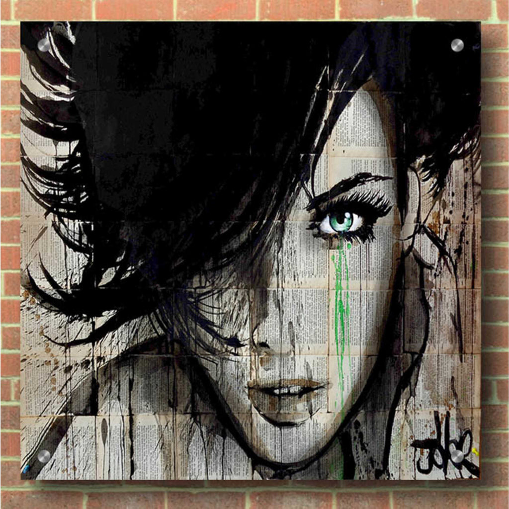 Epic Art 'Things Happen' by Loui Jover, Acrylic Glass Wall Art,36x36