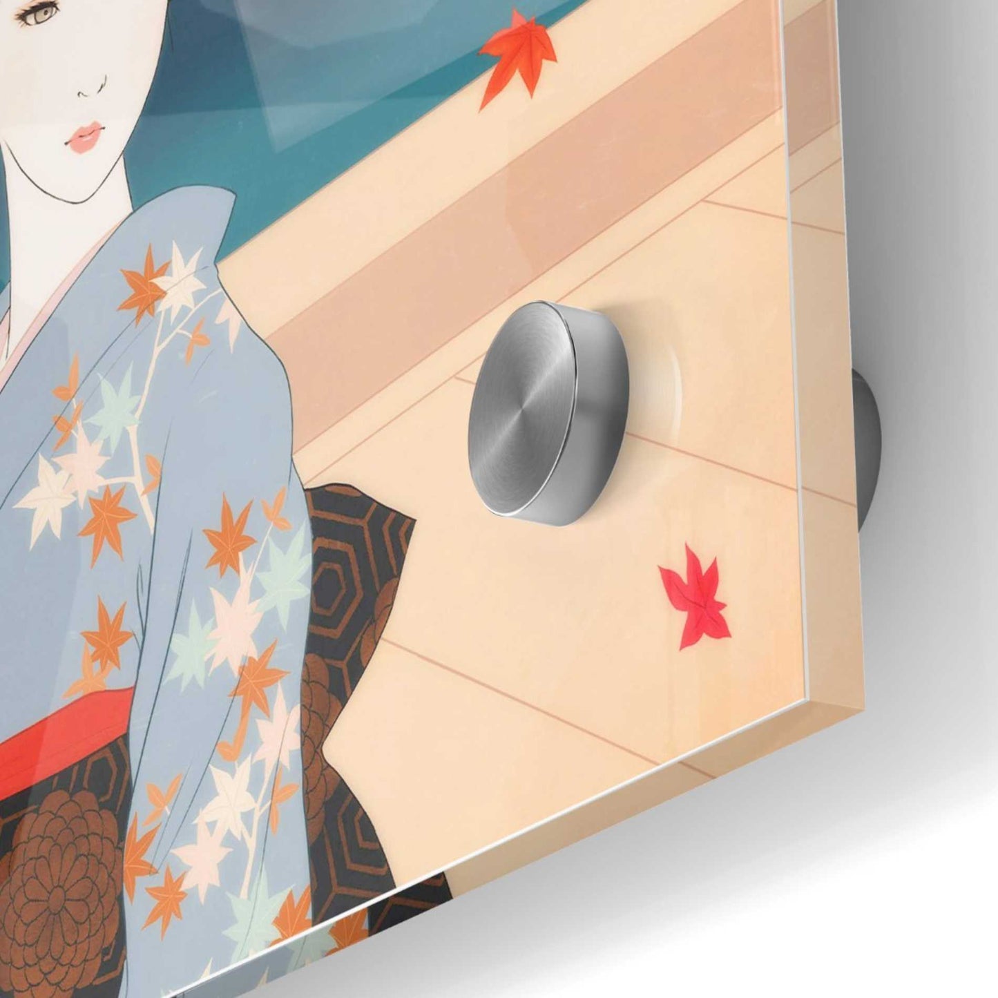 Epic Art 'Momiji' by Sai Tamiya, Acrylic Glass Wall Art,36x36