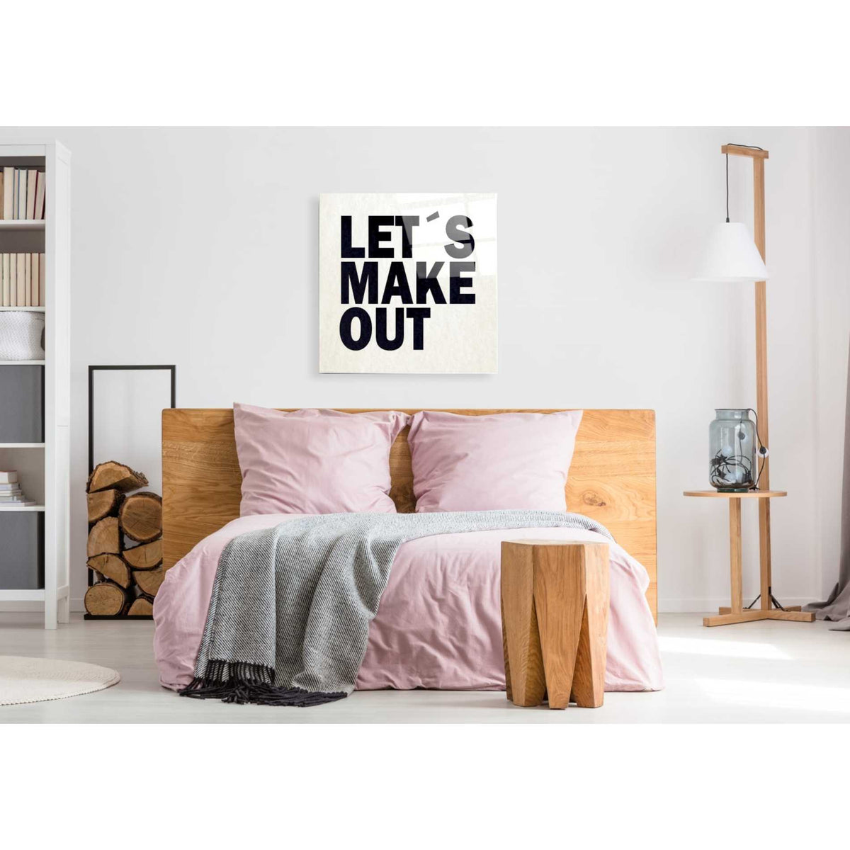 Epic Art 'Let's Make Out' by Nicklas Gustafsson, Acrylic Glass Wall Art,36x36