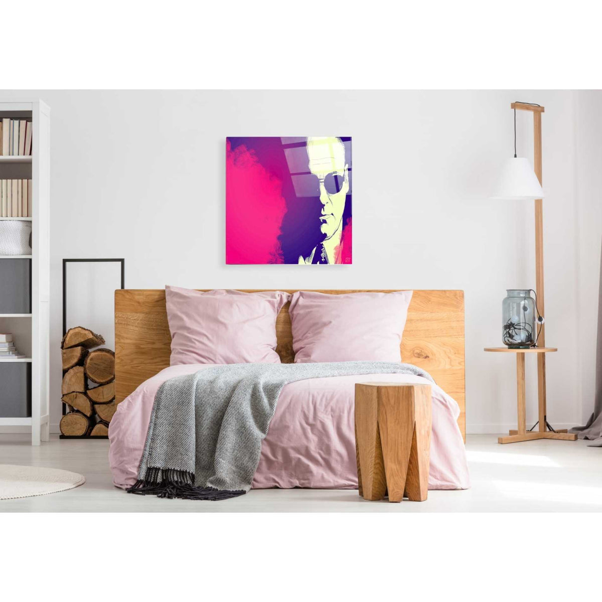 Epic Art "JGandolfini" by Giuseppe Cristiano, Acrylic Glass Wall Art,36x36