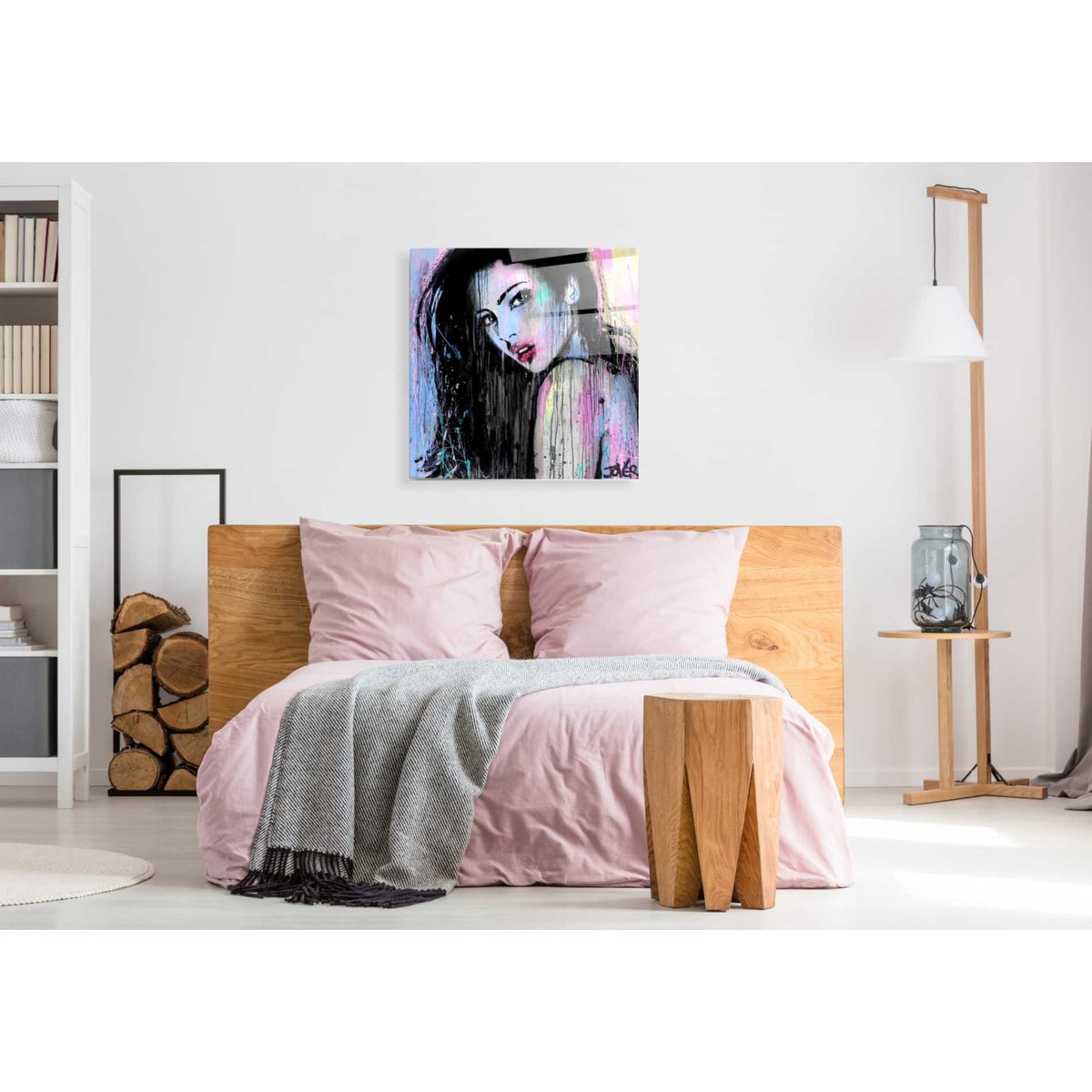 Epic Art 'Wild Orchid' by Loui Jover, Acrylic Glass Wall Art,36x36