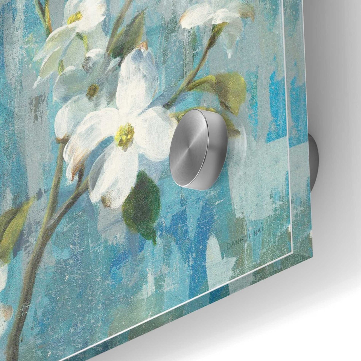Epic Art "Graceful Magnolia I" by Danhui Nai, Acrylic Glass Wall Art,36x36