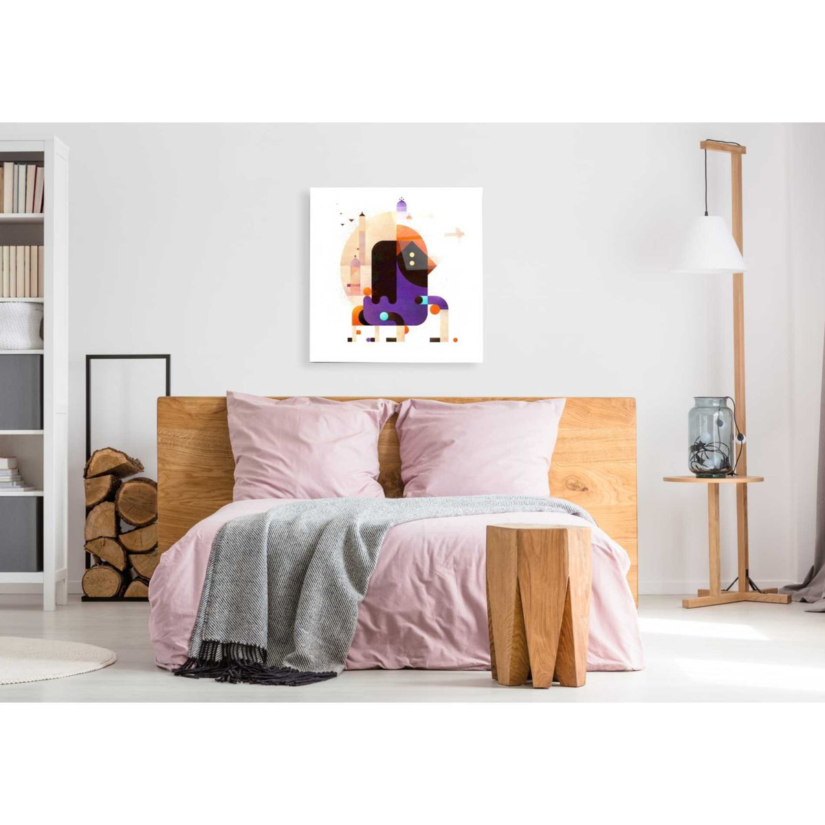 Epic Art 'Waiting for Tomorrow' by Antony Squizzato, Acrylic Glass Wall Art,36x36