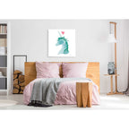 Epic Art 'Unicorn Magic II' by Melissa Averinos, Acrylic Glass Wall Art,36x36