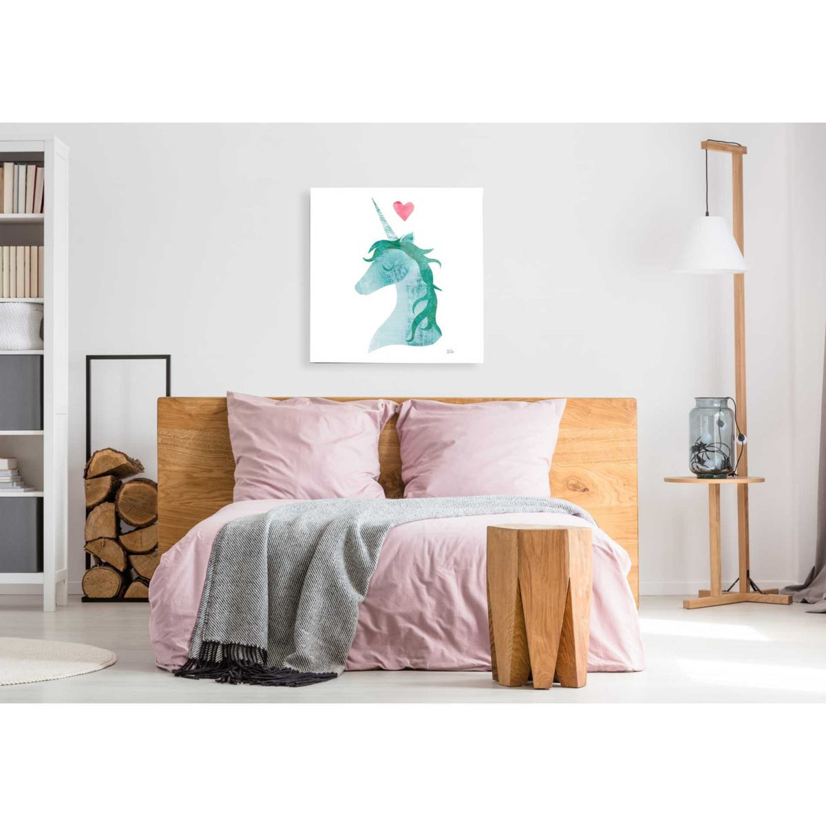 Epic Art 'Unicorn Magic II' by Melissa Averinos, Acrylic Glass Wall Art,36x36