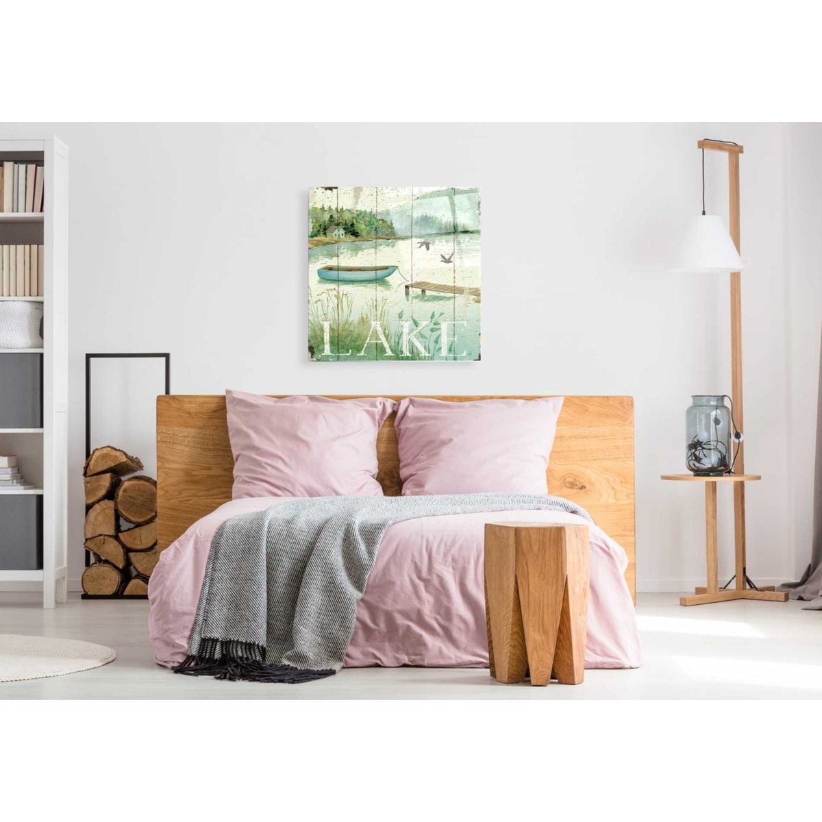 Epic Art 'Lakeside II' by Daphne Brissonet, Acrylic Glass Wall Art,36x36