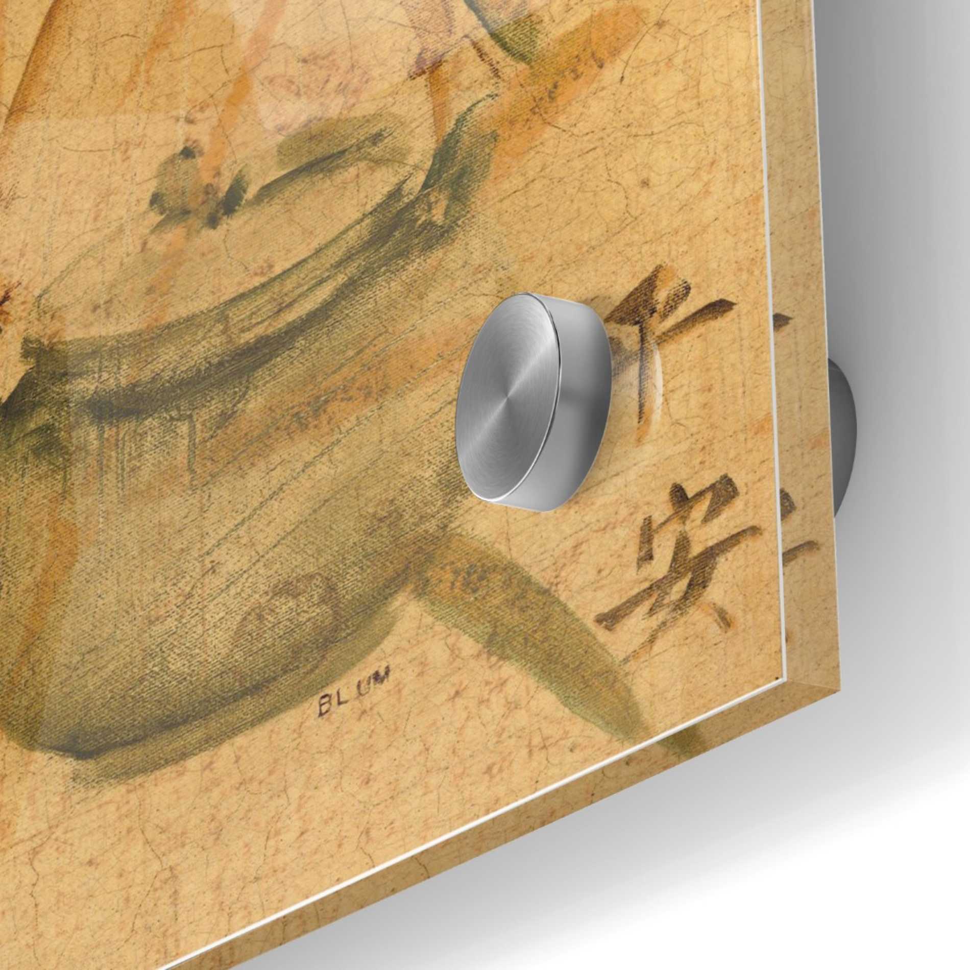 Epic Art 'Asian Teapot I' by Cheri Blum, Acrylic Glass Wall Art,36x36