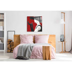 Epic Art 'Haute Chapeau Rouge II' by Marco Fabiano, Acrylic Glass Wall Art,36 x 36